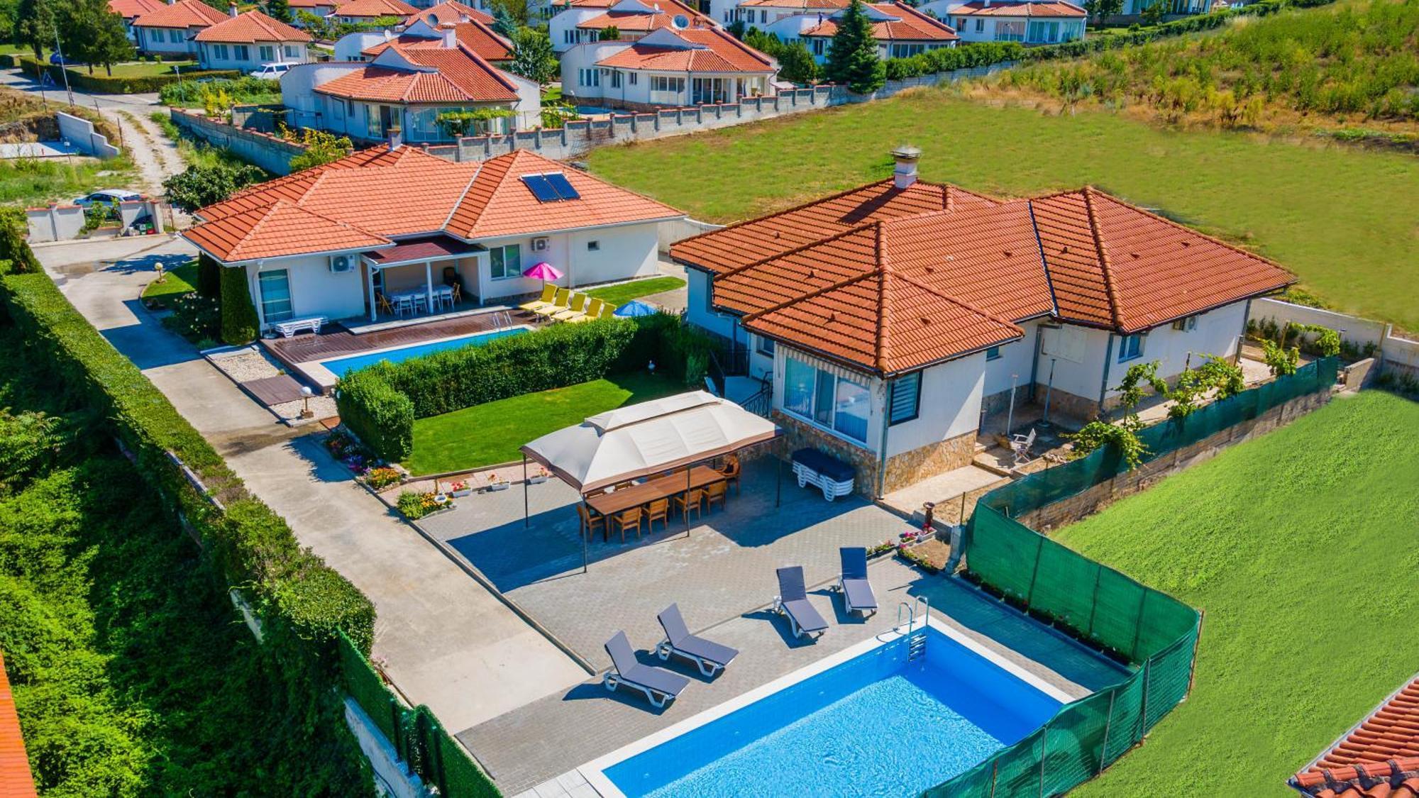 Geranium Holliday Villas Obrochishte Buitenkant foto
